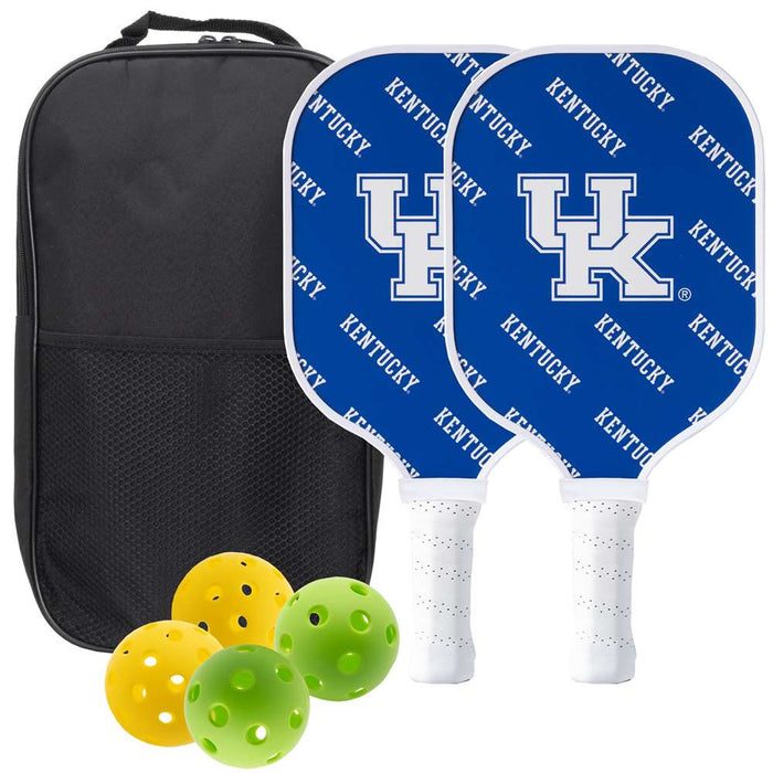 Kentucky Wildcats Carbon Fiber Pickleball Paddle Set