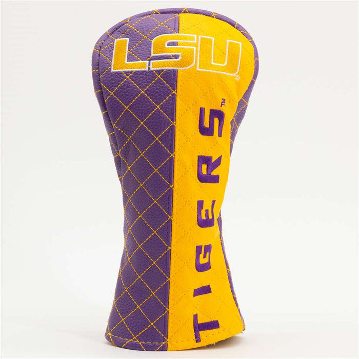 LSU Tigers Quilted Fairway Headcover (SPLIT)