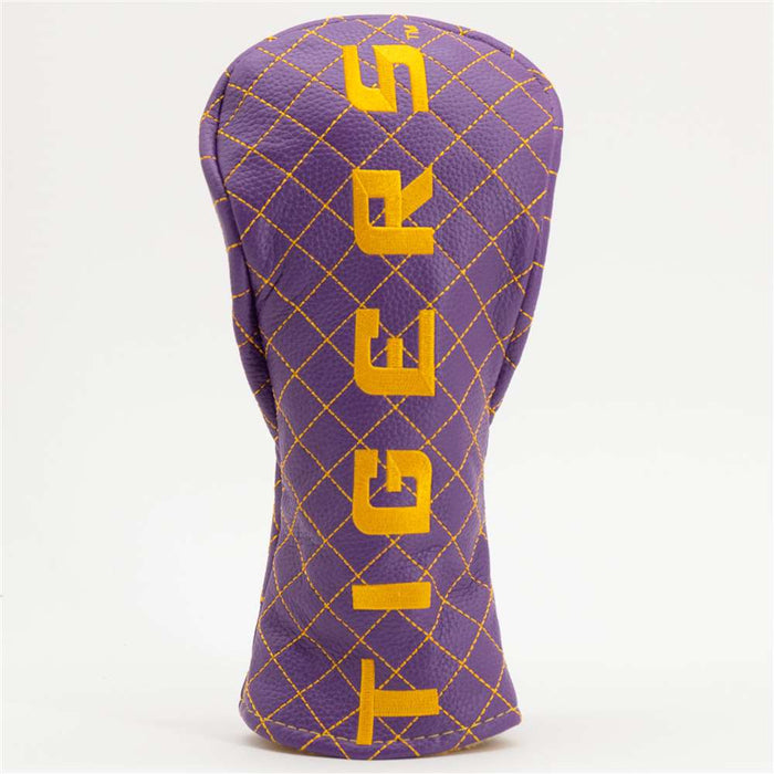 LSU Tigers Quilted Fairway Headcover (SOLID)