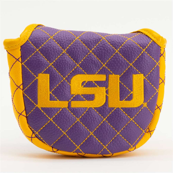 LSU Tigers Quited Blade Putter Cover (SOLID)