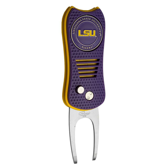 LSU Louisiana State University Tigers Golf Switchblade Divot Tool