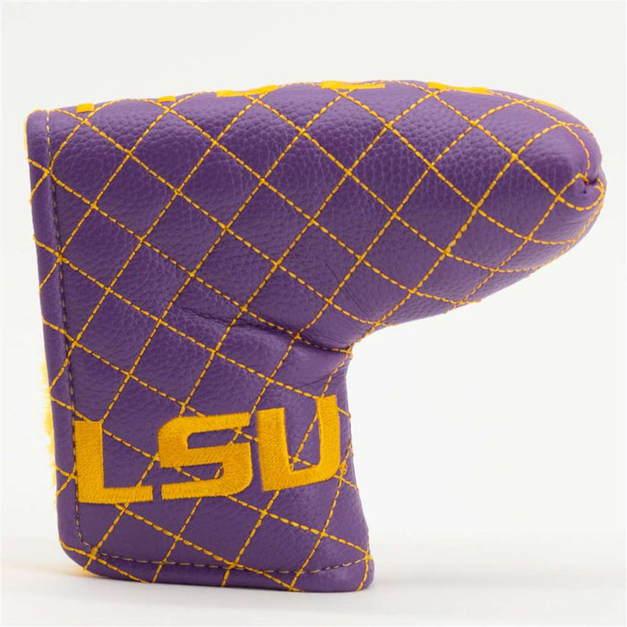 LSU Tigers Quilted Mallet Putter Cover (SOLID)