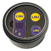 LSU Louisiana State University Tigers Golf Tin Set - Switchblade, 2 Markers 22059