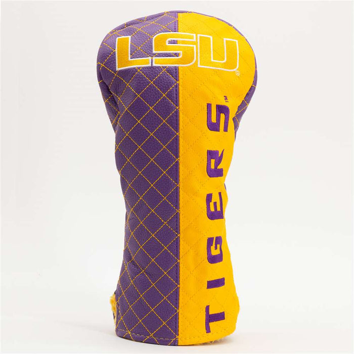 LSU Tigers Quilted Driver Headcover (SPLIT)