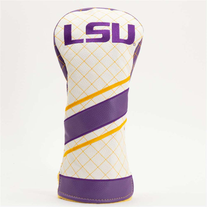 LSU Tigers Quilted Driver Headcover (STRIPED)