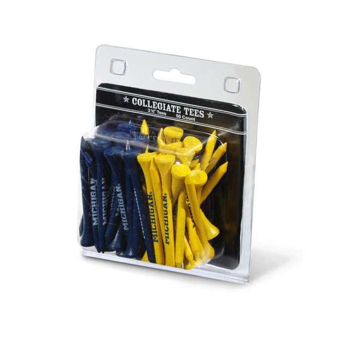 Michigan Wolverines Golf 50 Tee Pack 22255