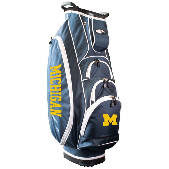 Michigan Wolverines Albatross Cart Golf Bag Navy