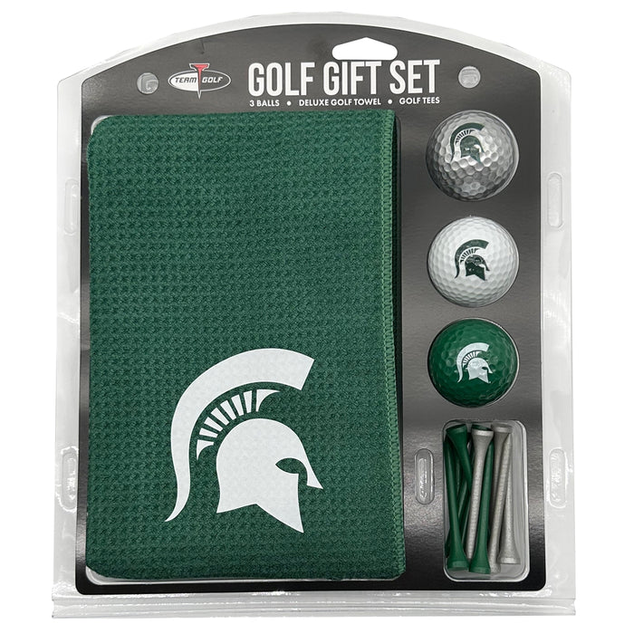 Michigan State Spartans 16" X 40" Microfiber Towel Golf Gift Set