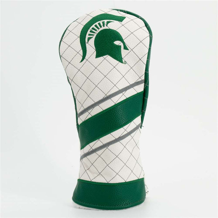 Michigan State Spartans Quilted Fairway Headcover (STRIPED)