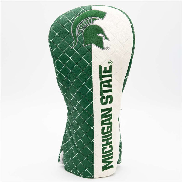 Michigan State Spartans Quilted Driver Headcover (SPLIT)