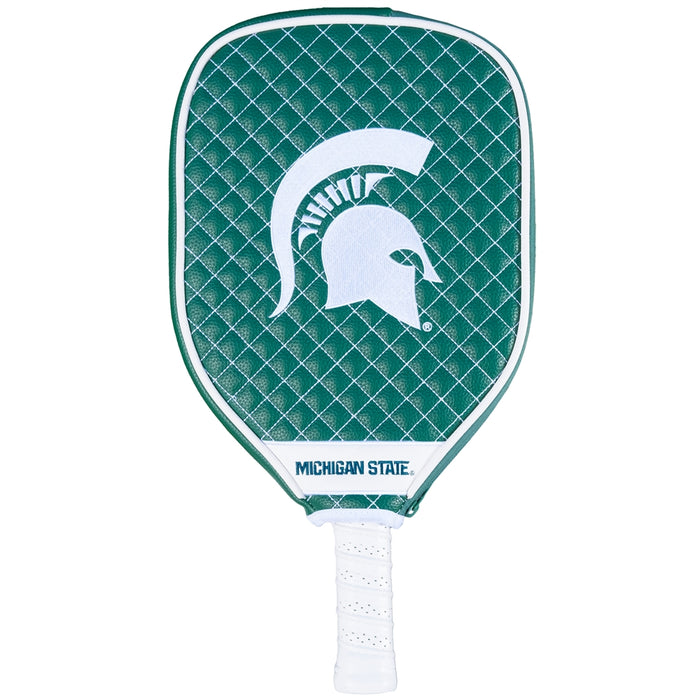 Michigan State Spartans Quilted Pickleball Paddle Cover