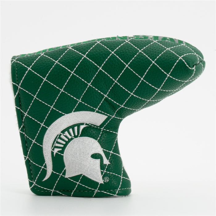 Michigan State Spartans Quilted Mallet Putter Cover (SPLIT)