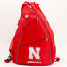 Nebraska Huskers PU Leather Backpack