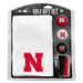 Nebraska Huskers 16" X 40" Microfiber Towel Golf Gift Set - White