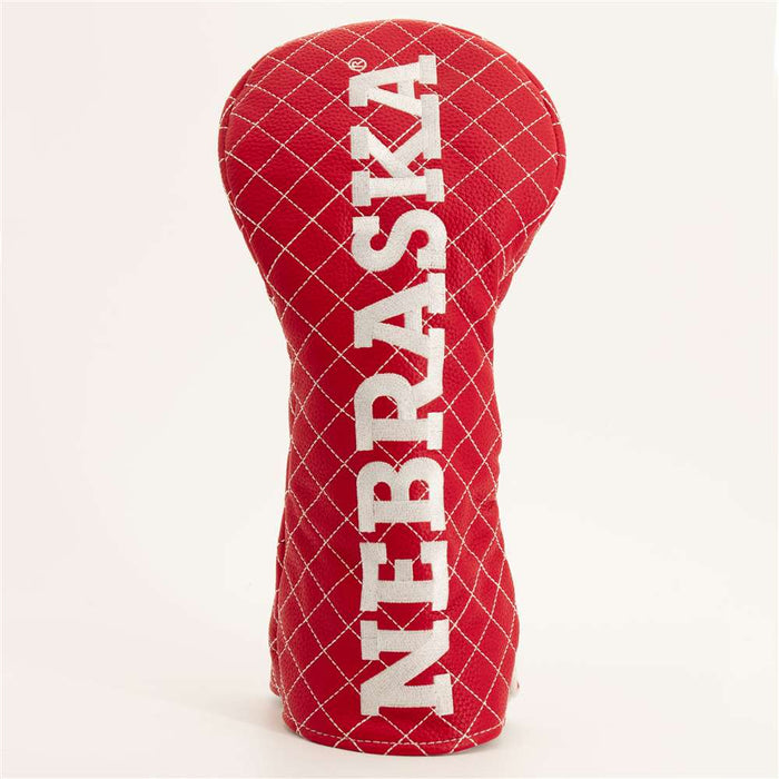 Nebraska Huskers Quilted Driver Headcover (SOLID)