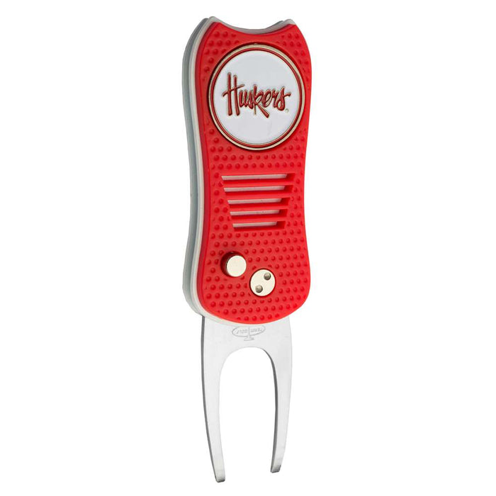 University of Nebraska Corn Huskers Golf Switchblade Divot Tool