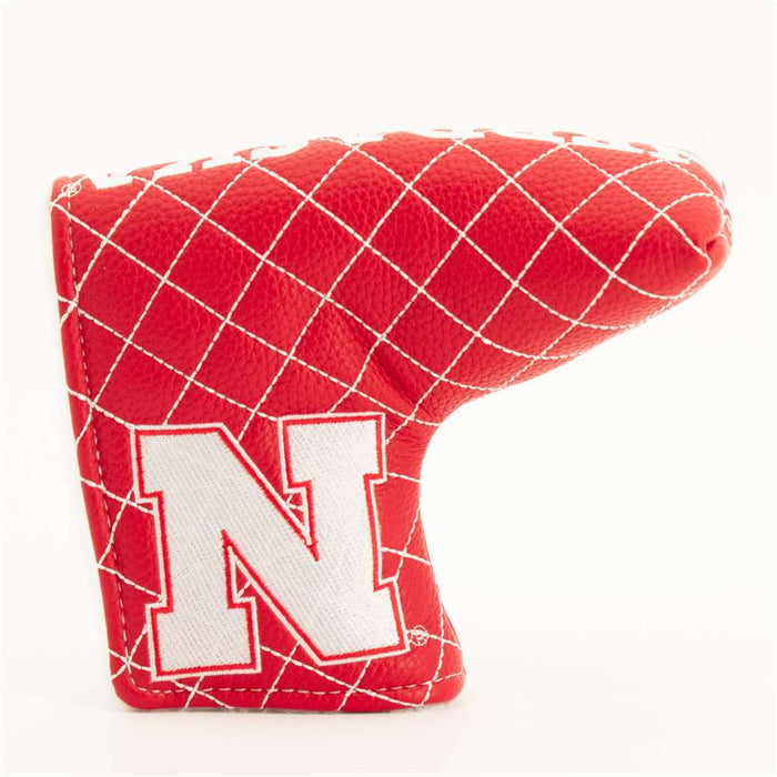 Nebraska Huskers Quilted Mallet Putter Cover (SOLID)