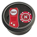 Nebraska Corn Huskers Golf Tin Set - Switchblade, Golf Chip