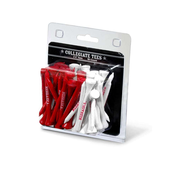 Nebraska Corn Huskers Golf 50 Tee Pack 22455
