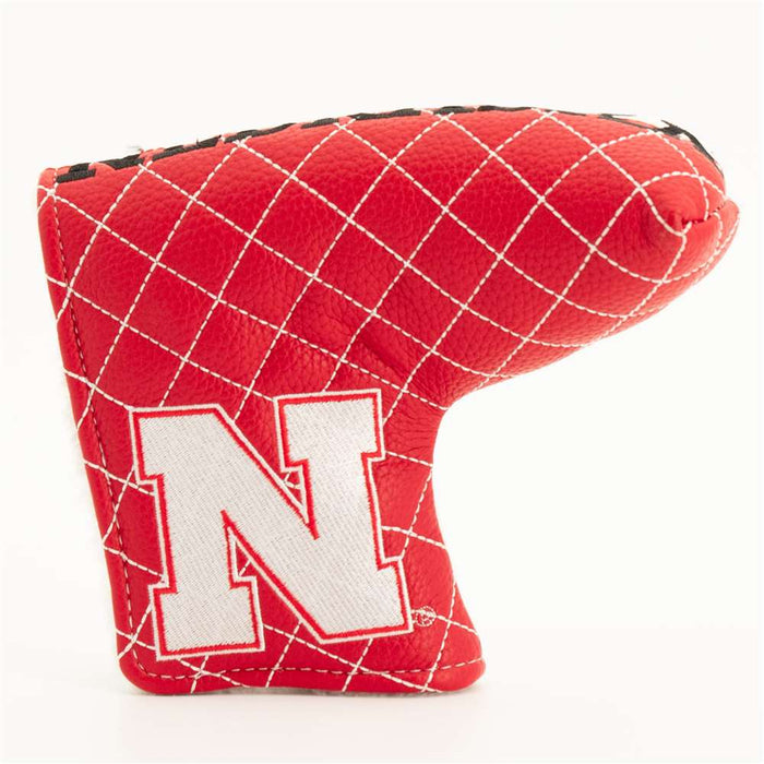 Nebraska Huskers Quilted Mallet Putter Cover (SPLIT)