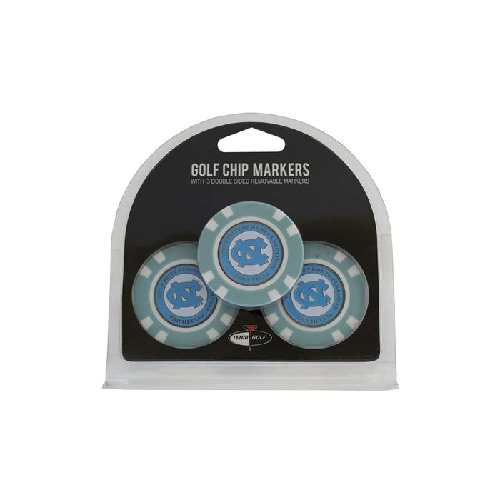 North Carolina Tar Heels Golf 3 Pack Golf Chip 22588