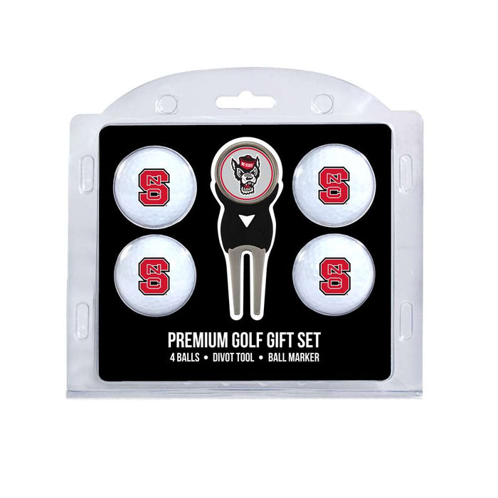 North Carolina State University Wolfpack Golf 4 Ball Gift Set 22606