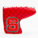 NC State Wolfpack Quilted Mallet Putter Cover (SOLID)