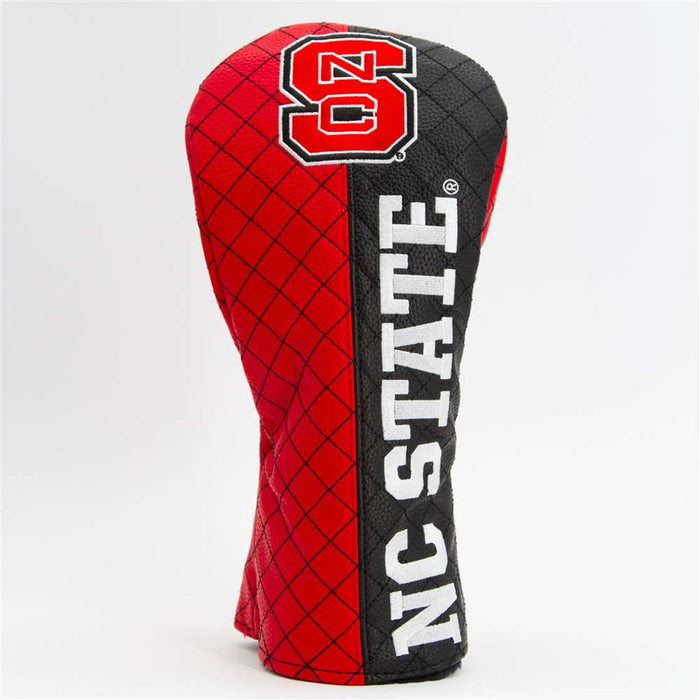 NC State Wolfpack Quilted Driver Headcover (SPLIT)