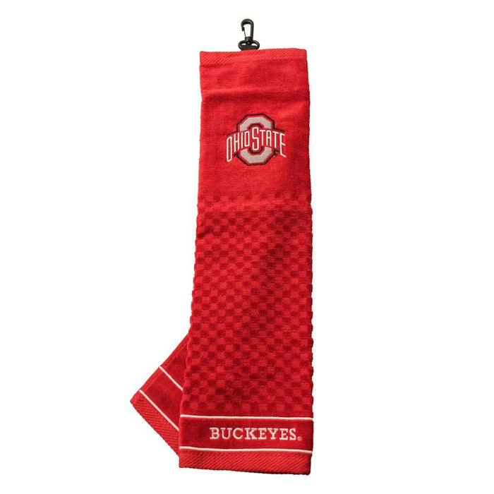 Ohio State University Buckeyes Golf Embroidered Towel 22810
