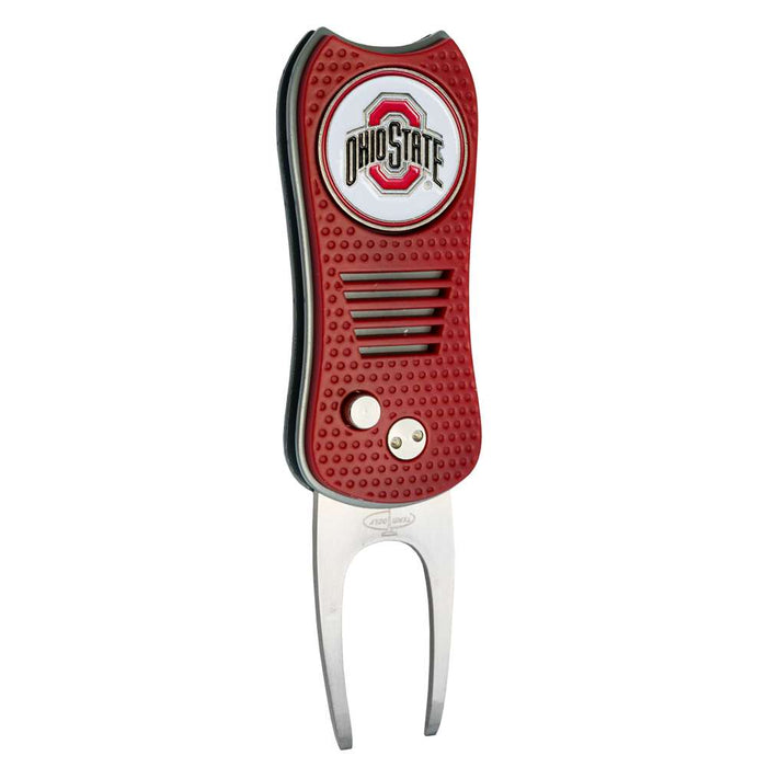Ohio State University Buckeyes Golf Switchblade Divot Tool