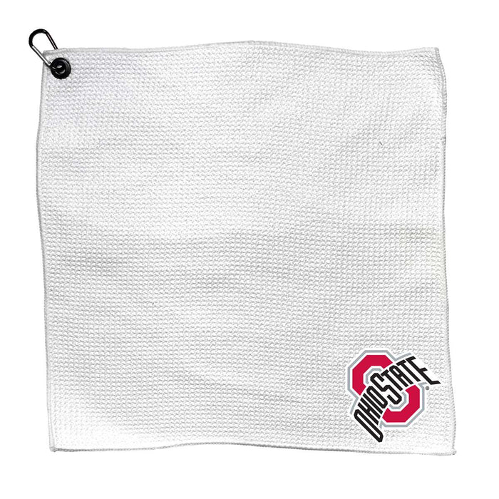 Ohio State Buckeyes Microfiber Towel - 15" x 15" (White)