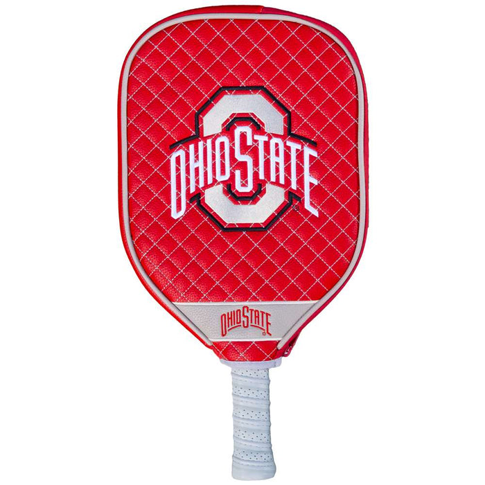 Ohio State Buckeyes Quilted Pickleball Paddle Cover