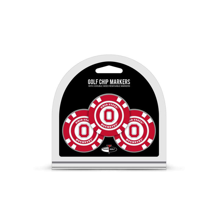 Ohio State University Buckeyes Golf 3 Pack Golf Chip 22888