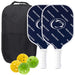 Penn State Nittany Lions Carbon Fiber Pickleball Paddle Set