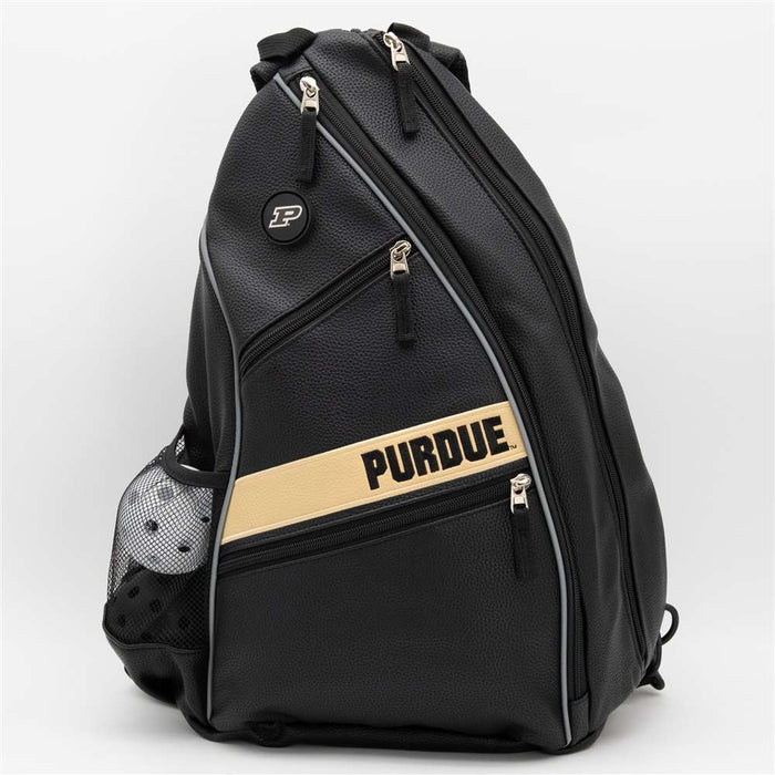 Purdue Boilermakers PU Leather Backpack