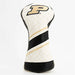 Purdue Boilermakers Quilted Driver Headcover (STRIPED)