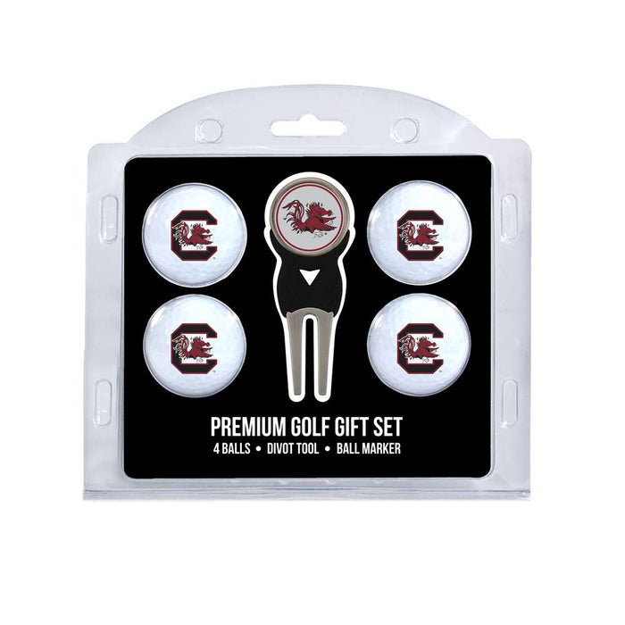 South Carolina Gamecocks Golf 4 Ball Gift Set 23106