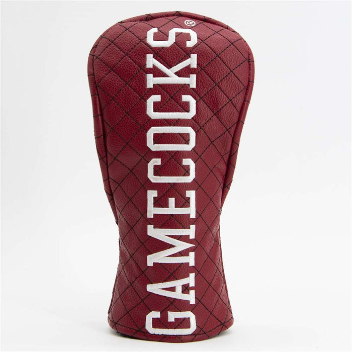 South Carolina Gamecocks Quilted Fairway Headcover (SOLID)