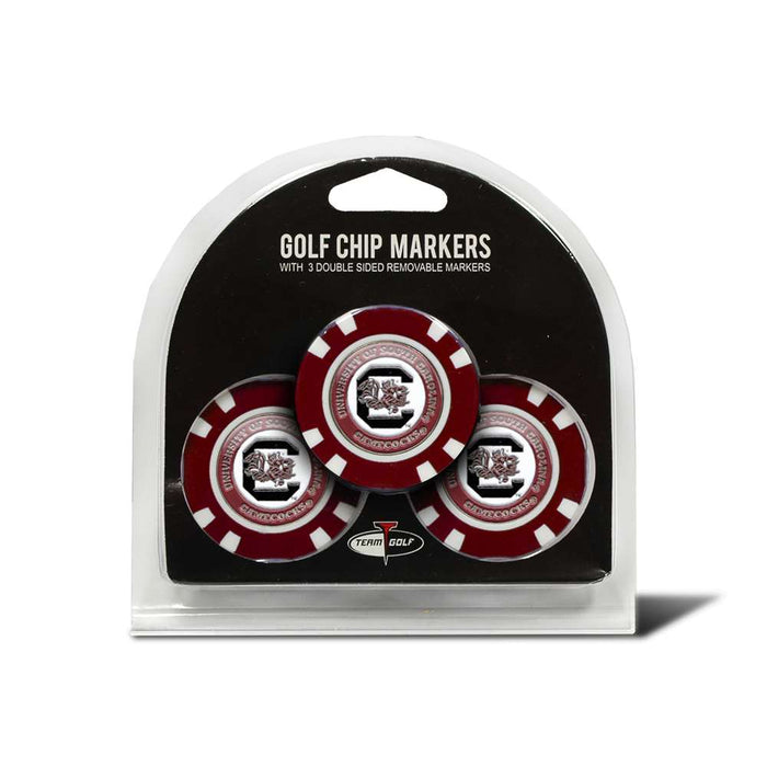 South Carolina Gamecocks Golf 3 Pack Golf Chip 23188