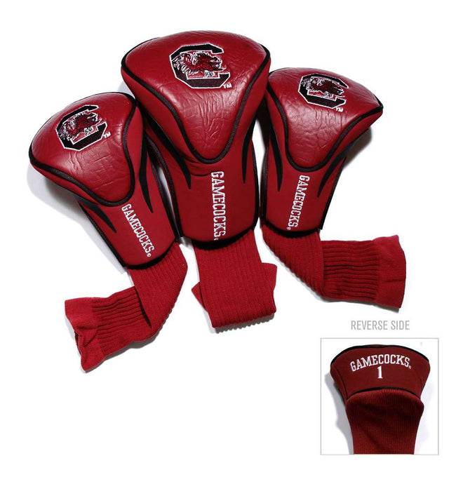 South Carolina Gamecocks  Golf Club Headcover - Set of 3 (Driver,Fairway,Hybrid)