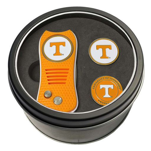 Tennessee Volunteers Golf Tin Set - Switchblade, 2 Markers 23259