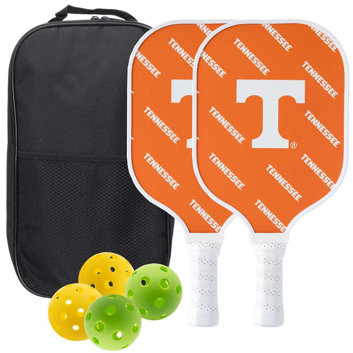 Tennessee Volunteers Carbon Fiber Pickleball Paddle Set