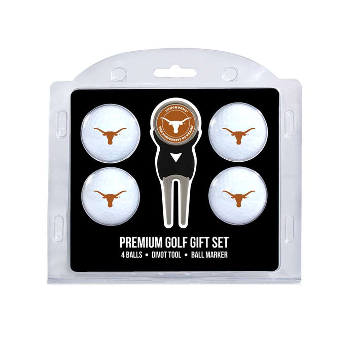 Texas Longhorns Golf 4 Ball Gift Set 23306