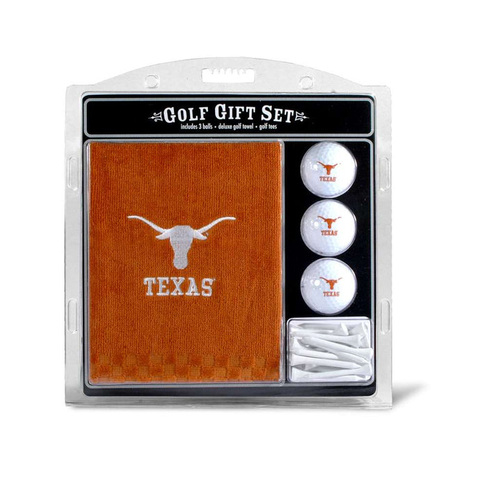 Texas Longhorns Golf Embroidered Towel Gift Set 23320