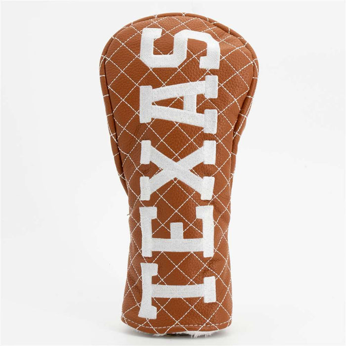 Texas Longhorns Quilted Fairway Headcover (SOLID)