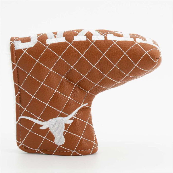 Texas Longhorns Quilted Mallet Putter Cover (SOLID)