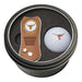 Texas Longhorns Golf Tin Set - Switchblade, Golf Ball