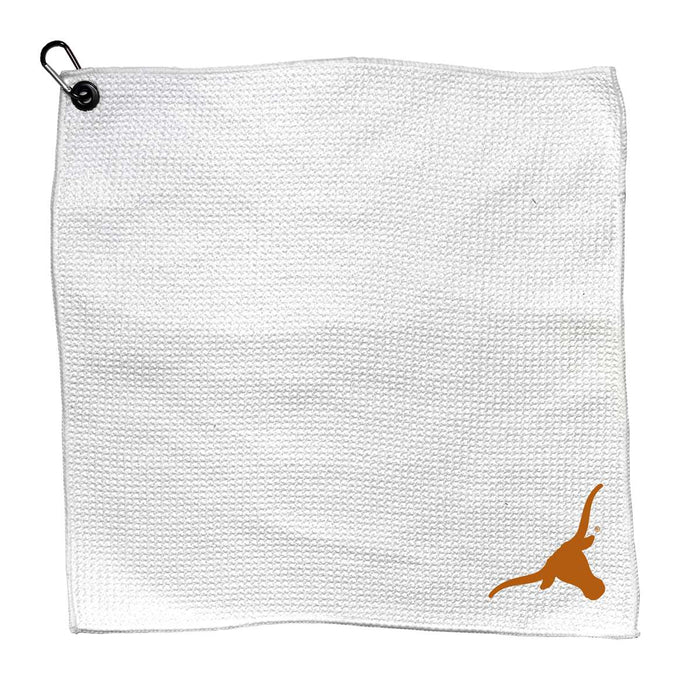 Texas Longhorns Microfiber Towel - 15" x 15" (White)