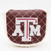 Texas A&M Aggies Quited Blade Putter Cover (SOLID)