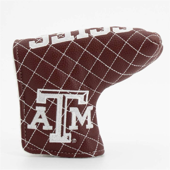 Texas A&M Aggies Quilted Mallet Putter Cover (SOLID)